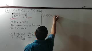 Axiomas de la probabilidad Ejemplo 1 [upl. by Otirecul]