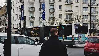 Compilations 4K des bus du réseau STAR à Rennes en février 2023 [upl. by Tayler]