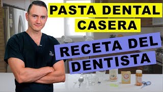 Pasta Dental Casera Recomendada por Dentista  Muy segura para toda la familia [upl. by Dale549]