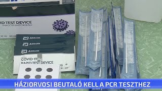 Háziorvosi beutaló kell a pcr teszthez [upl. by Ojillib781]