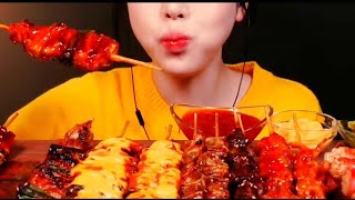 ASMR MuKbang Fast Eating Delicious Gourmet Platter Yummy 😋 [upl. by Hutton]