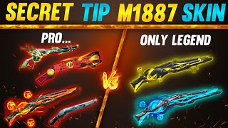 BEST M1887 IN FREE FIRE  FREE FIRE BEST M1887 SKIN  NEW M1887 SKIN FREE FIRE  M1887 NEW SKIN [upl. by Acirne646]