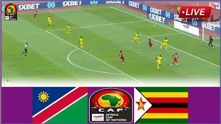 🟥Live Match Namibia vs Zimbabwe  Africa Cup Of Nations Qualifications Full Stream Match Analysis [upl. by Annaiuq]