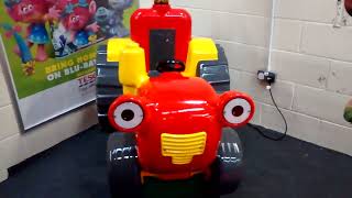 Tractor Tom kiddie ride START button [upl. by Booze]