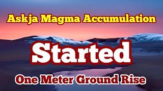 Askja Magma Accumulation Started Land Rising By About One Meter Iceland Volcano Eruption Update [upl. by Mccallion]