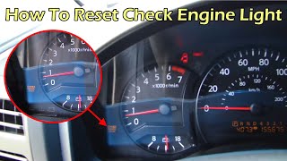 How To Reset Check Engine Light CEL w ELM327 OBD Tool  Nissan Titan [upl. by Junna]