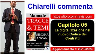 La digitalizzazione nel nuovo Codice dei Contratti  Book05 cap 5 di Simona Anzani 28102023 [upl. by Annovoj]