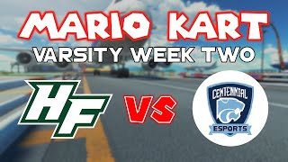 Mario Kart Varsity Week 2 Centennial Cougars vs Holy Family  HF eSports [upl. by Volnay]