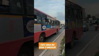 Kolar to Bangalore Ksrtc Sarige bus [upl. by Kerwon]