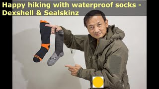 Happy hiking with waterproof socks  DEXSHELL amp SEALSKINZ [upl. by Spiegleman]