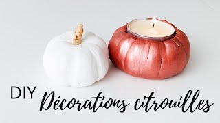 DIY  Citrouilles Décoratives Faciles – Idées Créatives pour l’Automne [upl. by Iaria652]