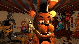 Gmod Fnaf AU  The Vacation [upl. by Aramad]