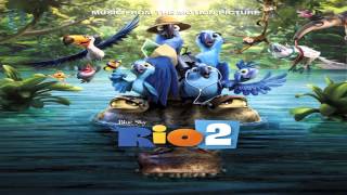 Ester Dean  Rio Rio ft BoB Rio 2 Lyrics [upl. by Lurette394]