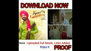 Shava Ni Girdhari Lal FULL MOVIE GIPPY GREWAL NIMRAT KHAIRA [upl. by Siroval]