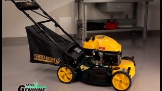 Walk Behind Lawn Mower Routine Maintenance [upl. by Al72]