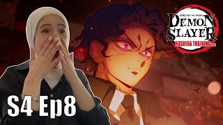 THE BEST EPISODE  Demon Slayer Kimetsu No Yaiba Season 4 Episode 8 Reaction [upl. by Ajad]