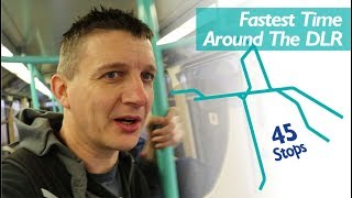 All 45 DLR Stops in the Fastest Time [upl. by Marelda]