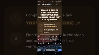 Become a Crypto Banker How to Create Your Own Liquidity Pool  Part 5 of 5 MEMEFI VIDEO CODE TODAY [upl. by Baggott]