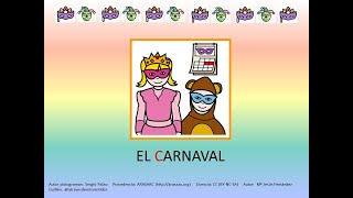 El Carnaval para niños con pictogramas [upl. by Naenej]