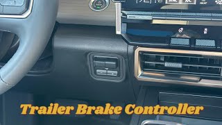 How to Use Your Trailer Brake Controller on Your Hummer EV [upl. by Novehc769]