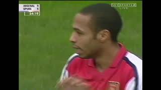 Thierry Henry vs Spurs FA Cup Semi 200001 [upl. by Henrietta]