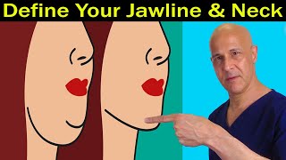 Proven Exercises for a Firm Defined Jawline amp Neck  Dr Mandell [upl. by Adila356]