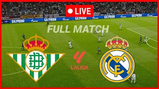 🔴LIVE Real Betis vs Real Madrid  Laliga 2023 Full Match Today Highlight amp Goals [upl. by Blanchard218]