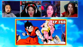 Gohan vs Majin boo  4 Pessoas Reagindo  Dragon Ball Z  EP 266 [upl. by Ellerihs254]