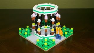 Modern LEGO Garden Architecture MOC [upl. by Aurthur]