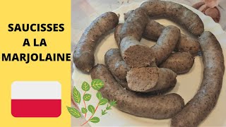 Recette de saucisses polonaise à la marjolaine [upl. by Akenahs]