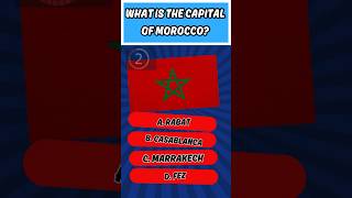 Guess the capital of marocco [upl. by Madonia]