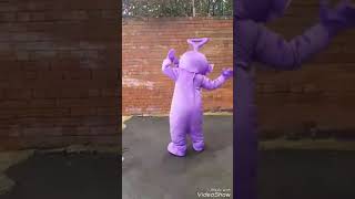 Tinky Winky And Po Does Walk It Out Challenge PrimeMascots [upl. by Ahselrak]