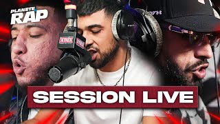 SESSION LIVE avec Zkr Gips Imed zee Bilon Kinsh Makavels PlanèteRap [upl. by Alel]