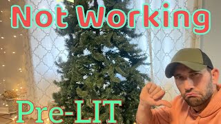 How to fix PreLit Christmas tree bulbs  amp BULB REPAIR  ReString a tree [upl. by Aset]