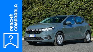 Dacia Sandero 2024 GPL  Perché Comprarla e perché no [upl. by Ahsaetan]