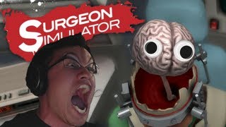 Surgeon Simulator 2013  Part 4  MARKIPLIER LOSES HIS MIND [upl. by Jorey]