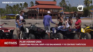 522 balnearios y 122 centros turísticos tendrán presencia policial este verano [upl. by Ahsaten]