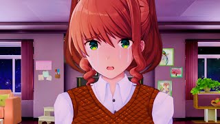 Monika Talks About Her Horrible Acts  quotMonika After Storyquot Mod [upl. by Ettelliw]