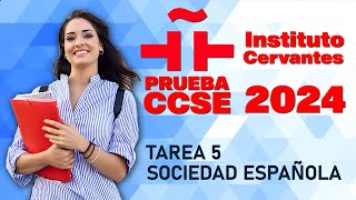 Prueba CCSE 2024 📗 Tarea 5️⃣ NACIONALIDAD ESPAÑOLA 🇪🇸 [upl. by Azarcon]