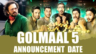 Golmaal 5 Release Date Golmaal 5 Ajay Devgn Rohit Shetty Films  Golmaal 5 Trailer Release Date [upl. by Bria]