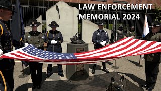 Clackamas County Sheriffs Office remembers law enforcement at 2024 memorial ceremony [upl. by Oicor]