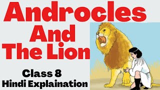 Androcles And The Lion Explaination in Hindi [upl. by Alemrac]