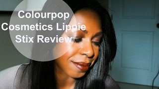 Colourpop Cosmetics Review Pitch amp Bichette Lippie Stix  Eyeshadows [upl. by Edin587]