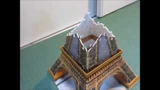 La Tour Eiffel  Stopmotion Puzzle 3D [upl. by Nide]