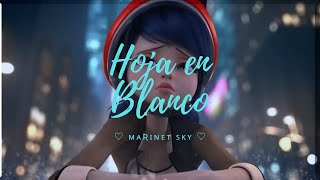 Hoja en Blanco NICO VALDI  Miraculous Ladybug Adrienette [upl. by Jessamyn222]