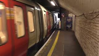 Hammersmith amp City Line S7 Stock 21419 Arriving Farringdon [upl. by Legin423]