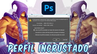 ▪️SOLUCIÓN a PERFIL DE COLOR INCRUSTADO NO COINCIDE en PHOTOSHOP 💻 [upl. by Dichy]