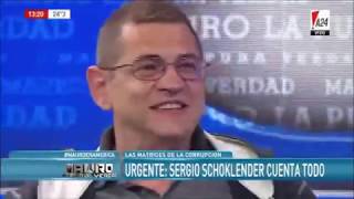 Sergio Schoklender  Mauro La Pura Verdad  141018 [upl. by Akienat272]