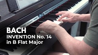 Bach Invention 14 in B Flat Major BWV 785 [upl. by Fry]