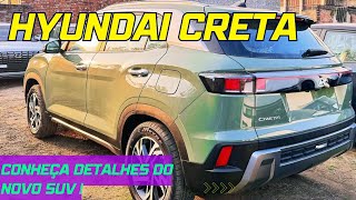 CRETA 2025  FLAGRADO EM TESTES NO BRASIL CONHEÇA MAIS DETALHES E CORES DO NOVO SUV DA HYUNDAI [upl. by Wilmer]